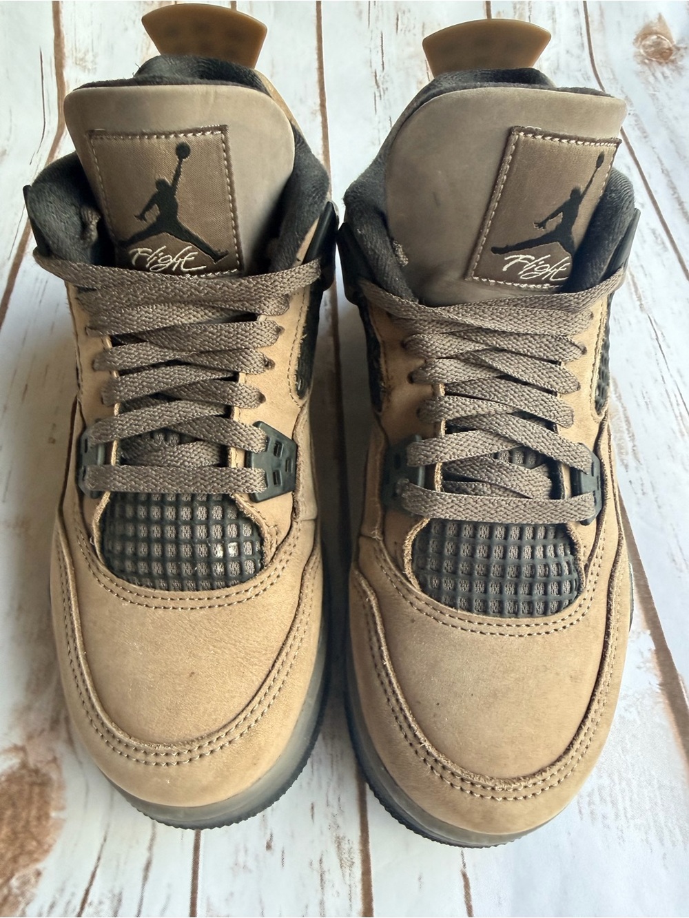 Jordan Men’s Sneakers in Tan and Dark Brown